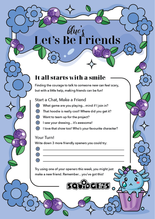 Blue's Let's Be Friends (Colour)