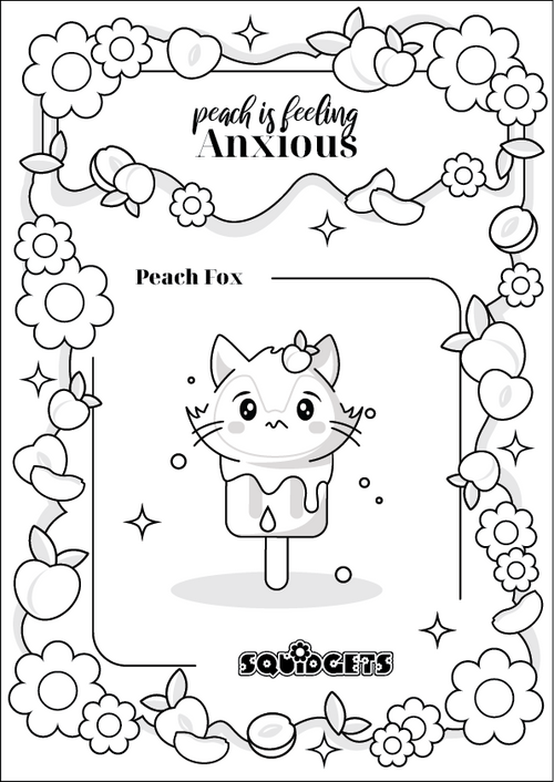 Peach's Picture (B&W)